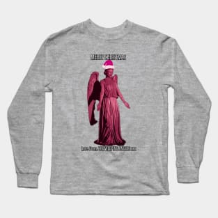 Merry Christmas From The Weeping Angels Long Sleeve T-Shirt